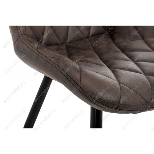 Стул Fox black / dark brown