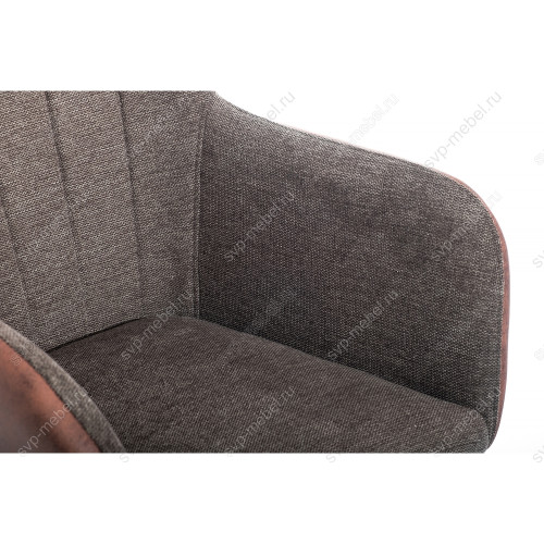 Стул Stef grey / dark red