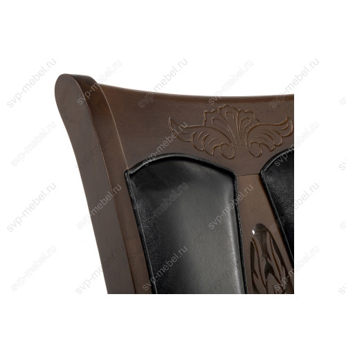 Стул деревянный Gala dirty oak / black