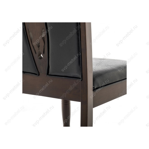 Стул деревянный Gala dirty oak / black