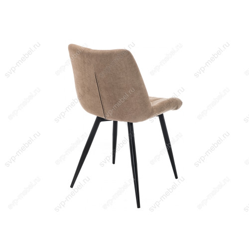 Стул Fox black / coffee