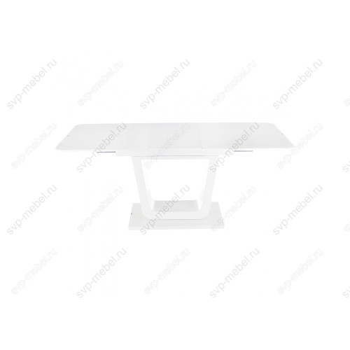 Стол стеклянный Vlinder 140 super white