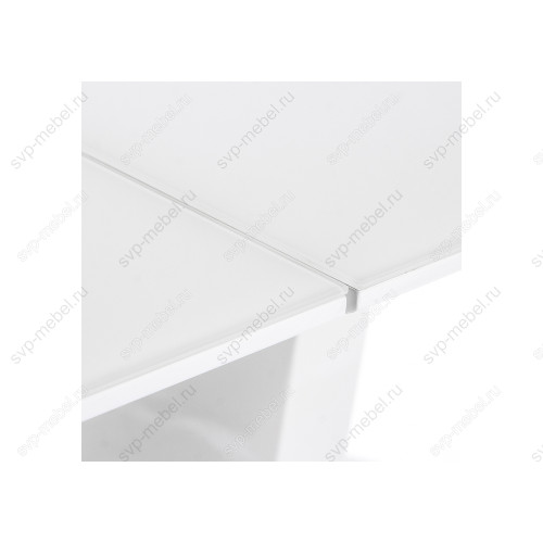 Стол стеклянный Vlinder 140 super white
