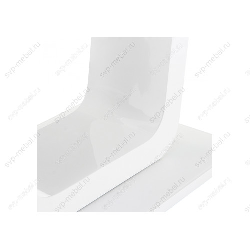 Стол стеклянный Vlinder 140 super white