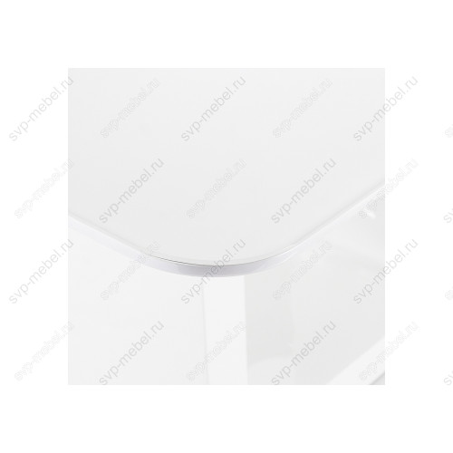 Стол стеклянный Vlinder 140 super white