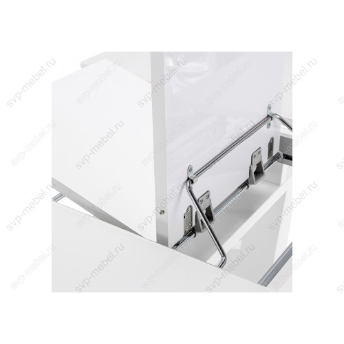 Стол стеклянный Vlinder 140 super white