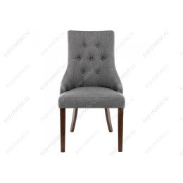 Стул деревянный Elegance dark walnut / fabric grey