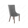 Стул деревянный Elegance dark walnut / fabric grey