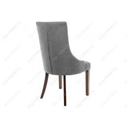 Стул деревянный Elegance dark walnut / fabric grey
