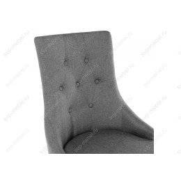 Стул деревянный Elegance dark walnut / fabric grey