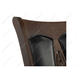 Стул деревянный Gala dirty oak / black