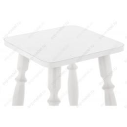 Стул деревянный Грай белый глянец