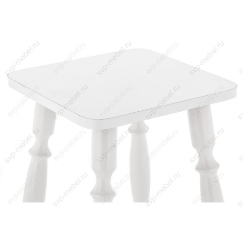 Стул деревянный Грай белый глянец