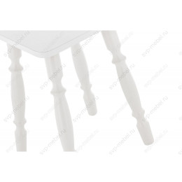 Стул деревянный Грай белый глянец