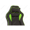 Компьютерное кресло Leon черное / зеленое