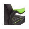 Компьютерное кресло Leon черное / зеленое