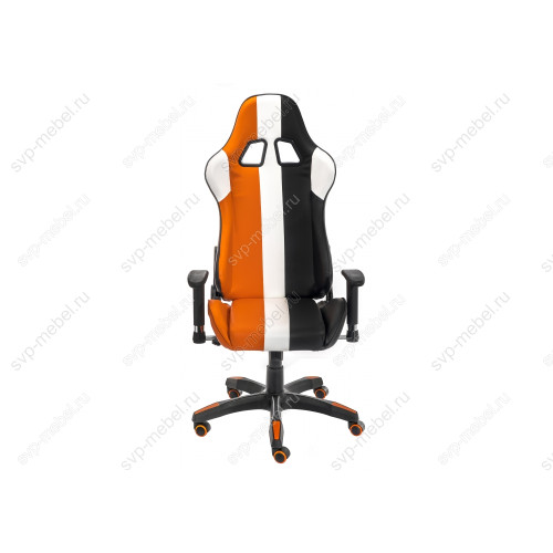 Стул line белое / оранжевое / черное