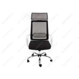 Компьютерное кресло Lion черно-белое