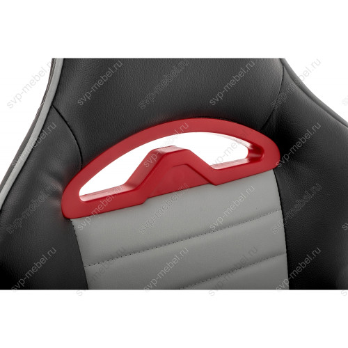 Стул Loki серое / черное / красное