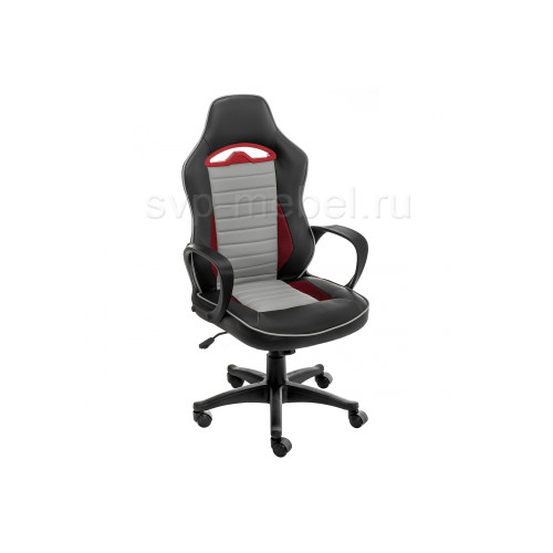 Стул Loki серое / черное / красное