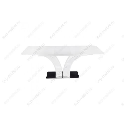 Стол стеклянный Horns 160 super white