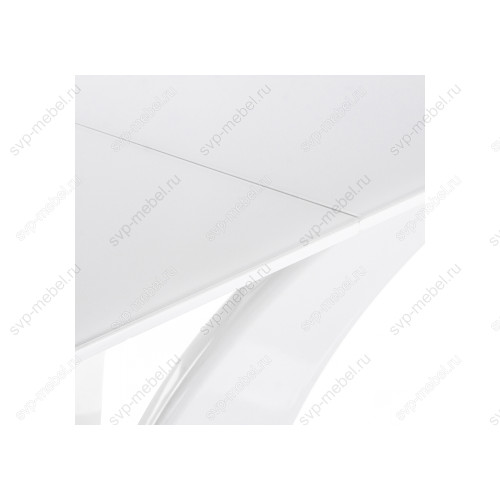 Стол стеклянный Horns 160 super white