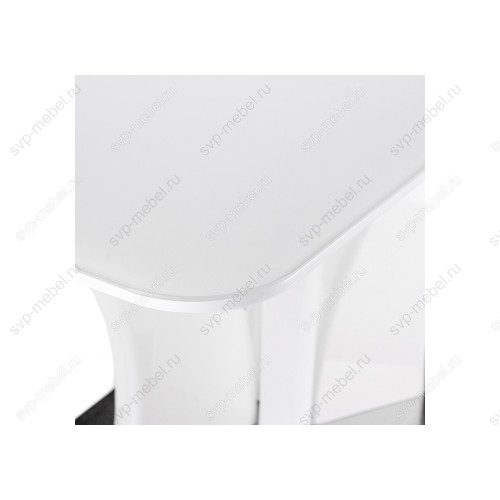 Стол стеклянный Horns 160 super white