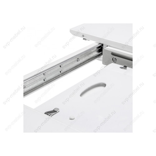 Стол стеклянный Horns 160 super white