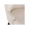 Стул деревянный Elegance dark walnut / fabric cream