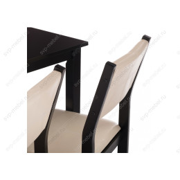 Обеденная группа Bahamas (стол и 4 стула) cappuccino / cream