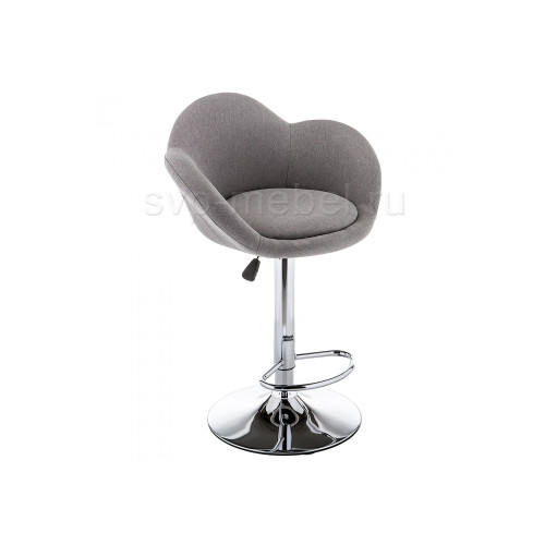 Барный стул Cotton серый