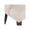 Стул деревянный Elegance dark walnut / fabric cream