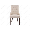 Стул деревянный Elegance dark walnut / fabric cream