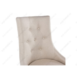 Стул деревянный Elegance dark walnut / fabric cream