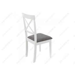 Стул деревянный Стул Shem white / light grey