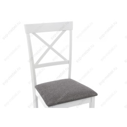 Стул деревянный Стул Shem white / light grey
