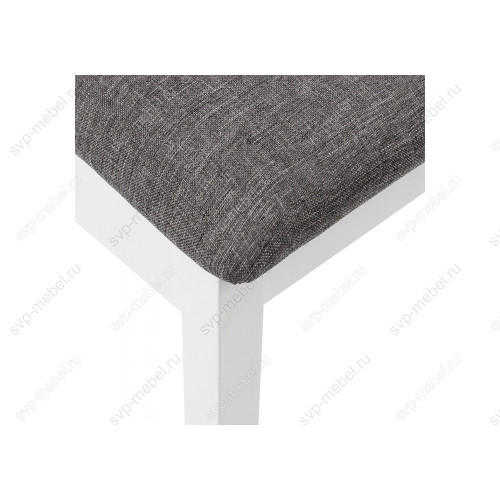 Стул деревянный Стул Shem white / light grey