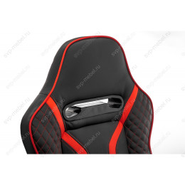 Стул Lazer черное / красное