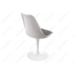 Стул Tulip белый / серый
