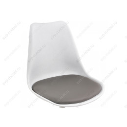 Стул Tulip белый / серый