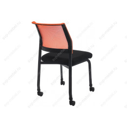 Стул Zola черный / оранжевый