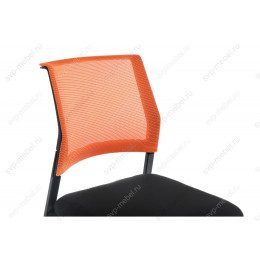 Стул Zola черный / оранжевый