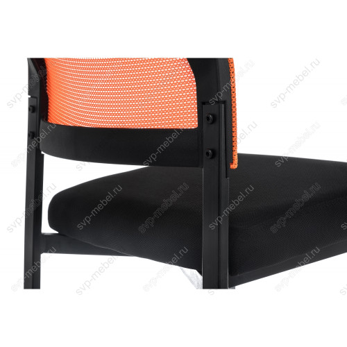 Стул Zola черный / оранжевый