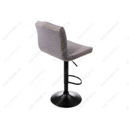 Барный стул Crown grey fabric