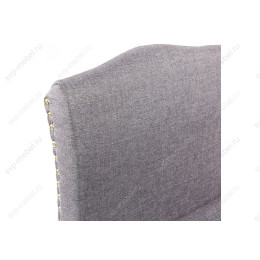 Барный стул Crown grey fabric