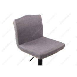 Барный стул Crown grey fabric