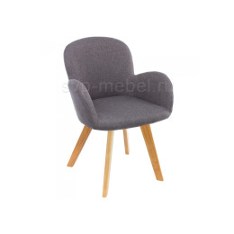 Стул деревянный Стул Asia wooden legs / grey fabric