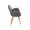 Стул деревянный Стул Asia wooden legs / grey fabric