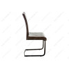 Стул Porte shiny brown