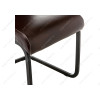 Стул Porte shiny brown